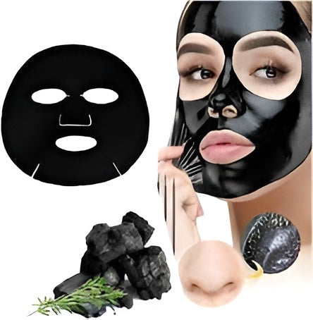 Bamboo Charcoal Mask | For Men & Women To Moisturize & Brighten