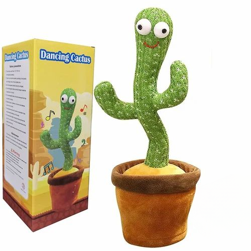 Dancing, Talking Cactus | Tree Cactus Plush Toy For Children, Kids Or Toddlers