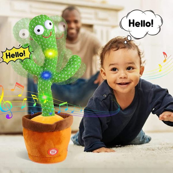 Dancing, Talking Cactus | Tree Cactus Plush Toy For Children, Kids Or Toddlers