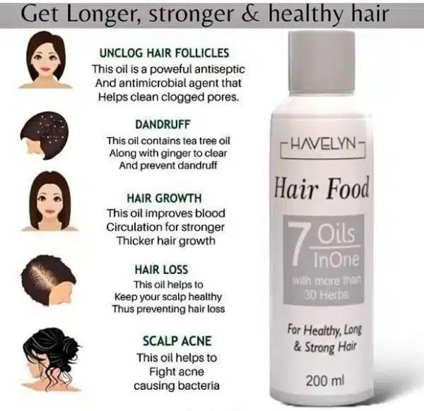 Hair Food Oil For Healthy Long & Strong  Hair